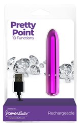 BMS – Pretty Point – Bullet Vibrator – Rechargeable – Purple bigger version